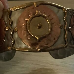 Hammered bracelet
